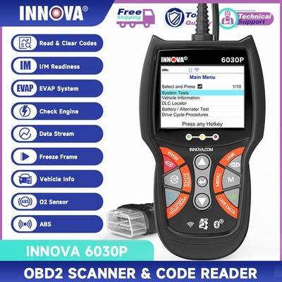 INNOVA 6030P Check Engine OIL BMS System Car Diagnostic OBD2 Scanner Code Reader