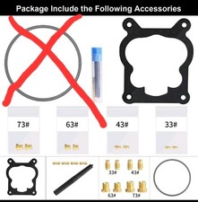 Rochester Quadrajet Carburetor 4bbl For Gm Chevy 305 350 1904r. Missing O Ring.