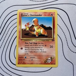 Blaine's Charmander 60/132 Gym Challenge