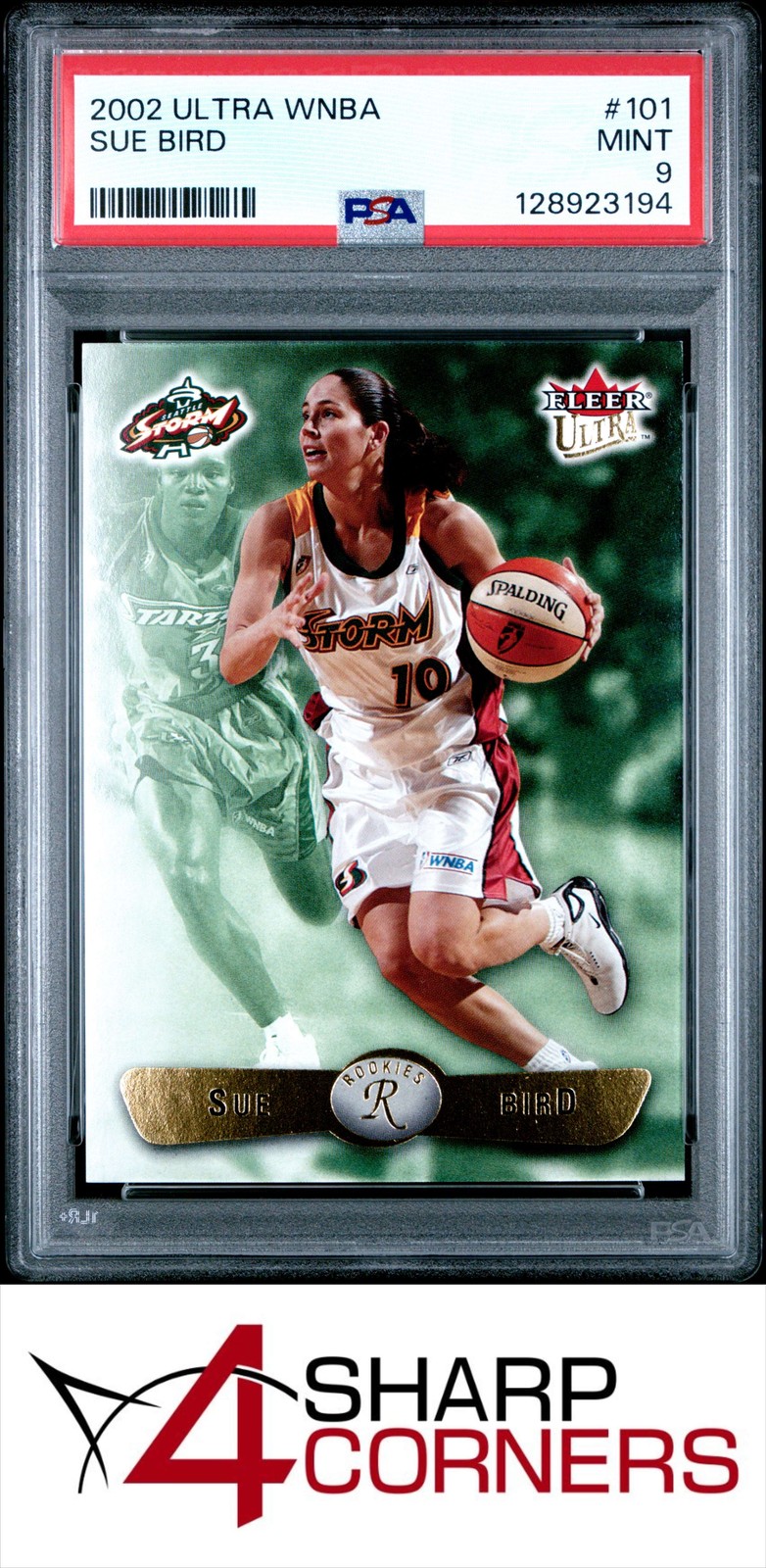 2002 ULTRA WNBA #101 SUE BIRD HOF PSA 9