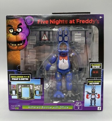 FNAF Jazwares  Jumpscare Five Nights at Freddys Withered Bonnie Office In Hand