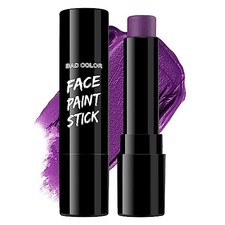 Face Body Paint Stick, Sweatproof Eye Black Body Paint Sticks for Dark Purple