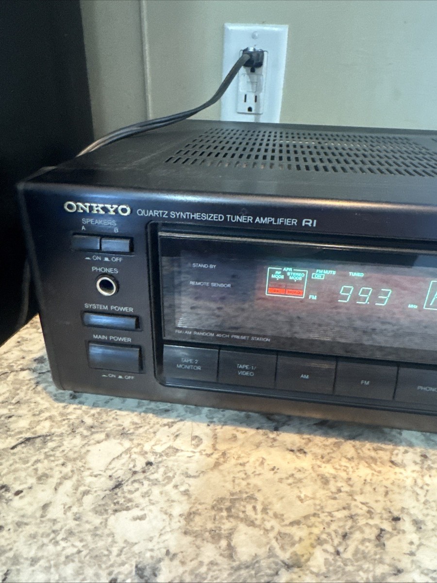 Onkyo Quartz Synthesized Tuner Amplifier TX-930, FM/AM, Direct
