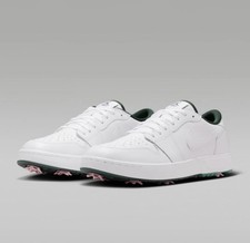 Size 11 - Air Jordan 1 Golf Spiked Low White Fir for sale online