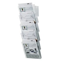 Helit H6103102 Prospekthalter Glasklar DIN A4 Anzahl Der FäCher 5 1 St. (B X H X