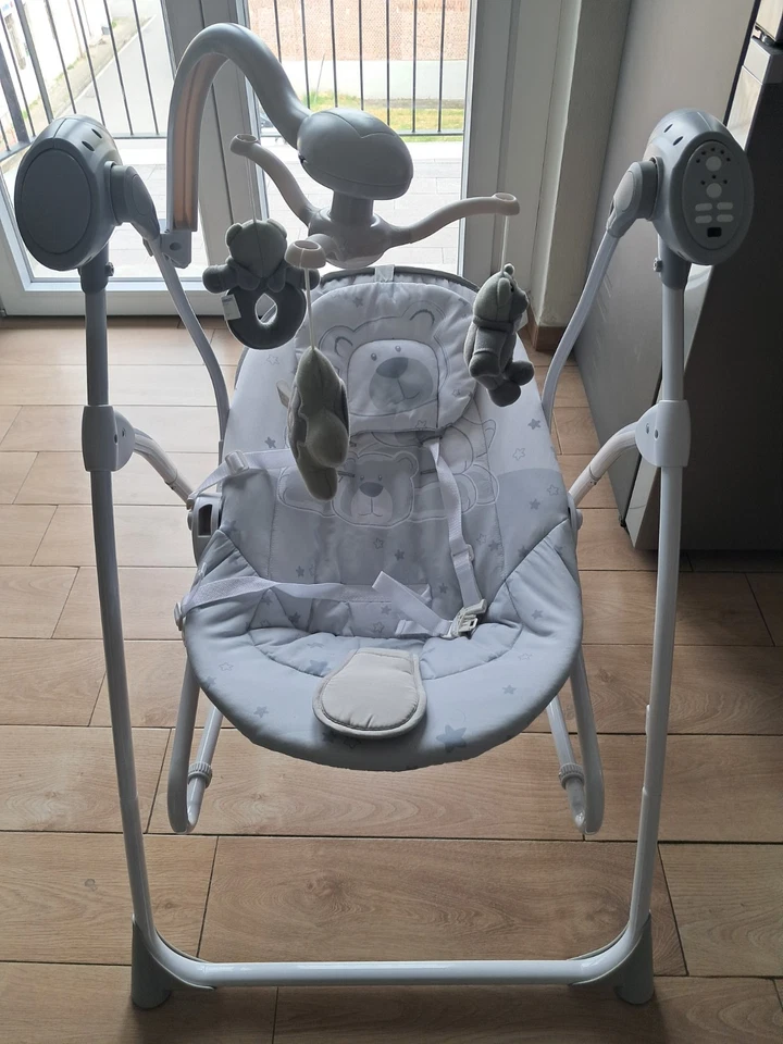 Foppapedretti Sdraietta Altalena Carillon, Dondolo Musicale con Melodie, per... - Immagine 2 di 4