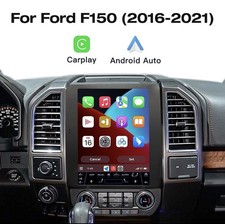 12.1 Radio Head Unit Wireless Carplay Hd Display For Ford F150 2016-2021