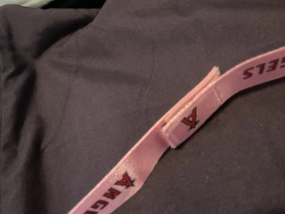 Los Angeles Angels Anaheim PINK Premium 2-sided Lanyard Keychain/Id Holder - Image 4 of 4