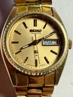 Vintage Seiko Quartz Womens President Watch Day Date New Battery