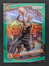 2025 Panini Prizm WNBA - Rayah Marshall #47 - Green Prizm Connecticut Sun