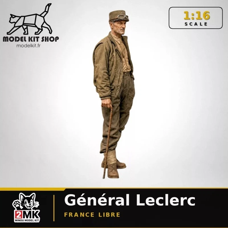 1:16 - Général Leclerc - France Libre - Photo 1/4