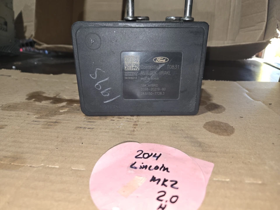 Lincoln MKZ 2014 híbrido módulo de control ABS genuino Foto 4 de 4