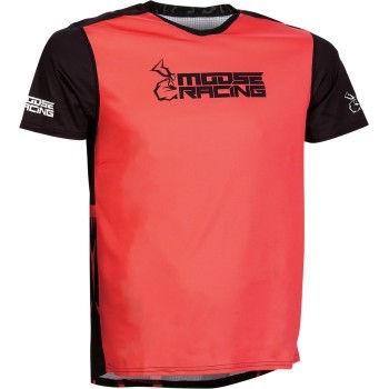 Moose Racing 5020-0199 MTB Short Sleeve Jersey Md Red