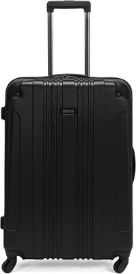 Out of Bounds Lightweight Hardshell 4-Wheel Spinner Luggage, Midnight Black, 28-