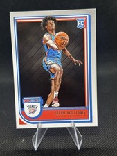 2022-23 Panini NBA Hoops Jalen Williams RC Rookie Card #242. rookie card picture