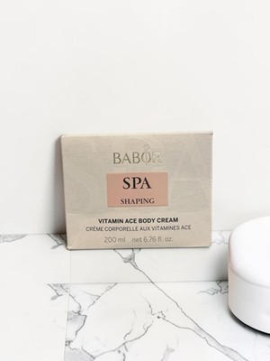 Babor Spa Shaping Vitamin Ace Body Cream 6.76 fl oz ~ Brand New ~ Sealed