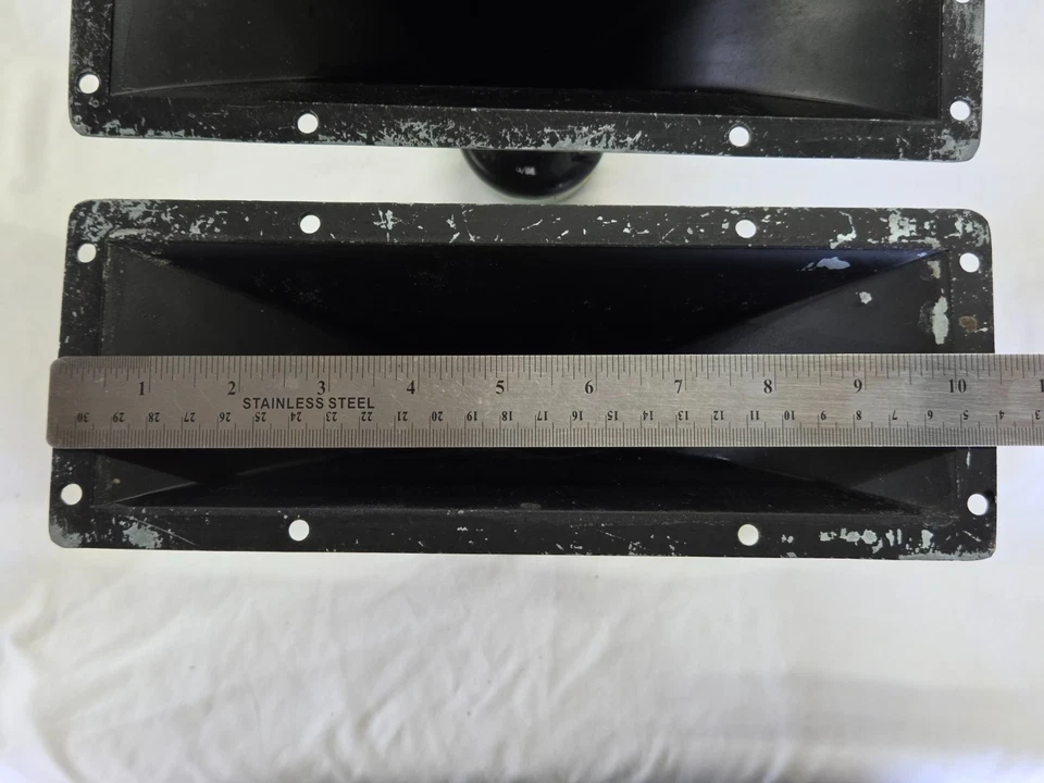 Par de tweeters de bocina Magnavox 580088-1 - 8 ohmios - vintage 1969/1970 - probados/funciona Foto 2 de 4