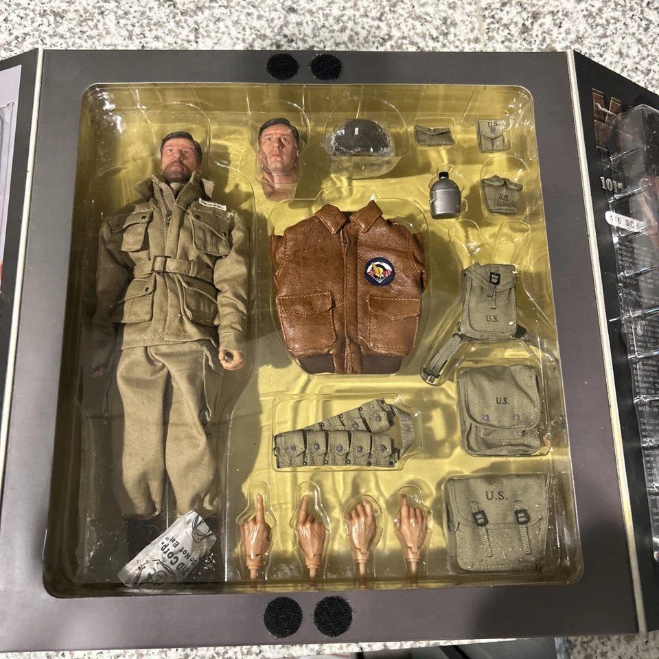Figura Soldado Albert Ross Segunda Guerra Mundial 101ª División Aerotransportada 506º PIR Escala 1/6 Nueva en Caja Foto 2 de 4