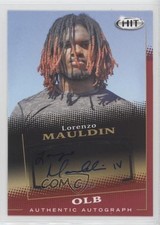 2015 Sage Hit Auto Red Lorenzo Mauldin #A49 Auto 0af