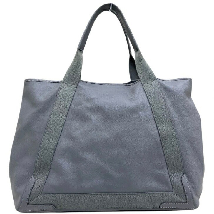 Balenciaga Navy Cabas M Leather Tote Bag Light Gray With Balenciaga Navy Cabas M Leather Tote Bag Light Gray With
