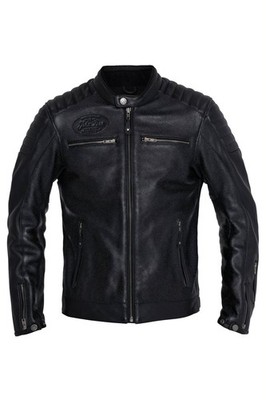 John Doe Leder Jacke Dexter Schwarz L Vintage Motorrad Jacke NEU++
