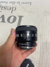 Nikon AF NIKKOR 85mm F1.8D Black Medium Telephoto Prime Lens F-Mount SLR