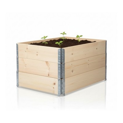 FLINKO Hochbeet 120 x 80 cm a 3 Palettenrahmen