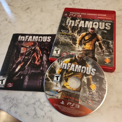 Infamous (Sony Playstation 3 PS3, 2009) CIB COMPLETE