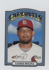 2021 Topps Heritage 1972 Die-Cuts Yadier Molina #72DC-18 0y5c