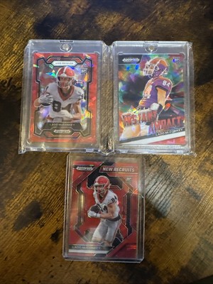 2024 Prizm Draft Picks Ladd McConkey Bundle 