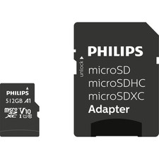 Philips MicroSDXC Card Class 10 Uhs-I U1 incl. Adapter FM51MP45B/00