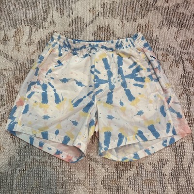 Birddogs Swim Shorts Mens Medium Classic Boomstick Lined Tie Dye Drawstring