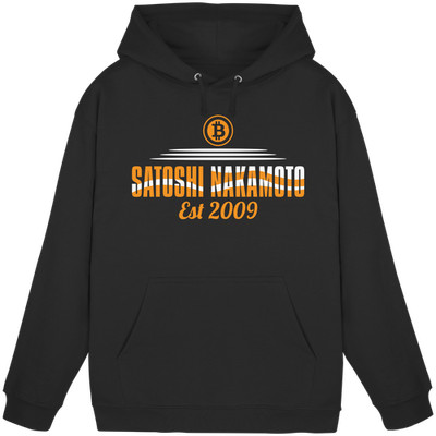 Satoshi Nakamoto - Est. 2009 - Hoodie / Kapuzenpullover | BTC Bitcoin Wallet 