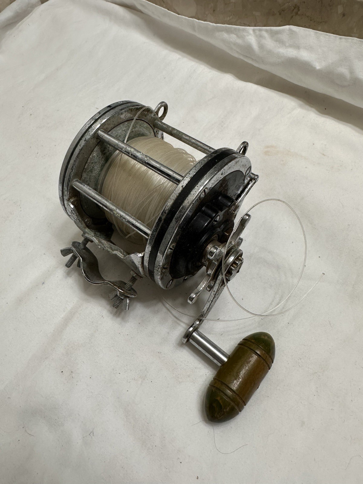 Vintage Penn 114h Senator 6/0 Salt Water Fishing Reel MADE I