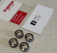 Gotoh Bass Tuning Key 4 x Ferrules 1966 - 1968 Fender Jazz or Precision Bass