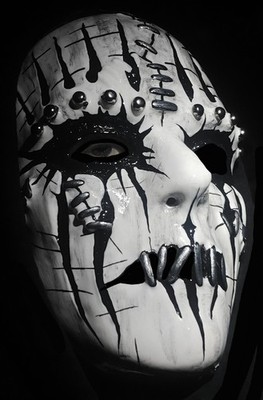 Slipknot Mask Replica All Hope Is Gone Joey White Cracked Variant (Rigid Mask)