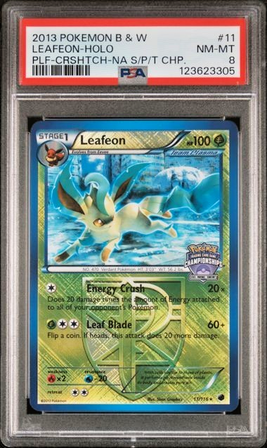 Leafeon Plasma Freeze 11/116 Holo 2013 Pokemon Card State