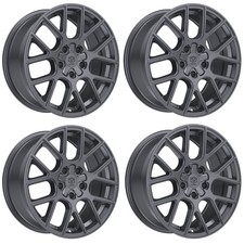 Set 4 20 Edge Street 356a Anthracite Wheels 20x8.5 5x112 5x4.5 5x114.3 40mm R