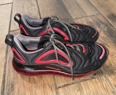 Nike Air Max 720 Bred Size Men 8 CN9833-001 Red Black Sneakers Shoes Athletic