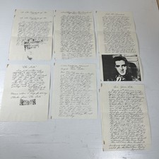 1979 Elvis Worldwide Memorial Fan Club Newsletters Lot of 7 Graceland Fanzines