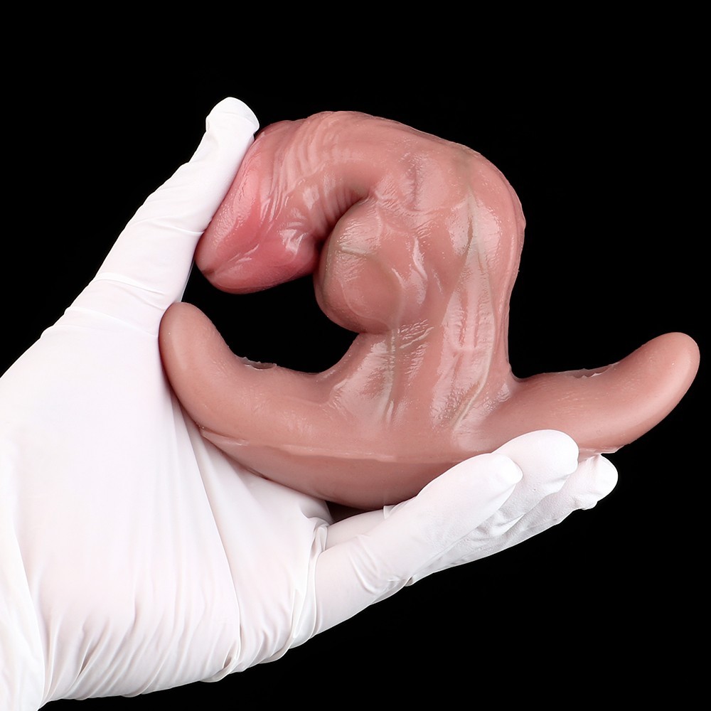 Thick Anal Dilator Butt Plug Liquid Silicone Knot Dildos Adult Anal Sex Toys USA