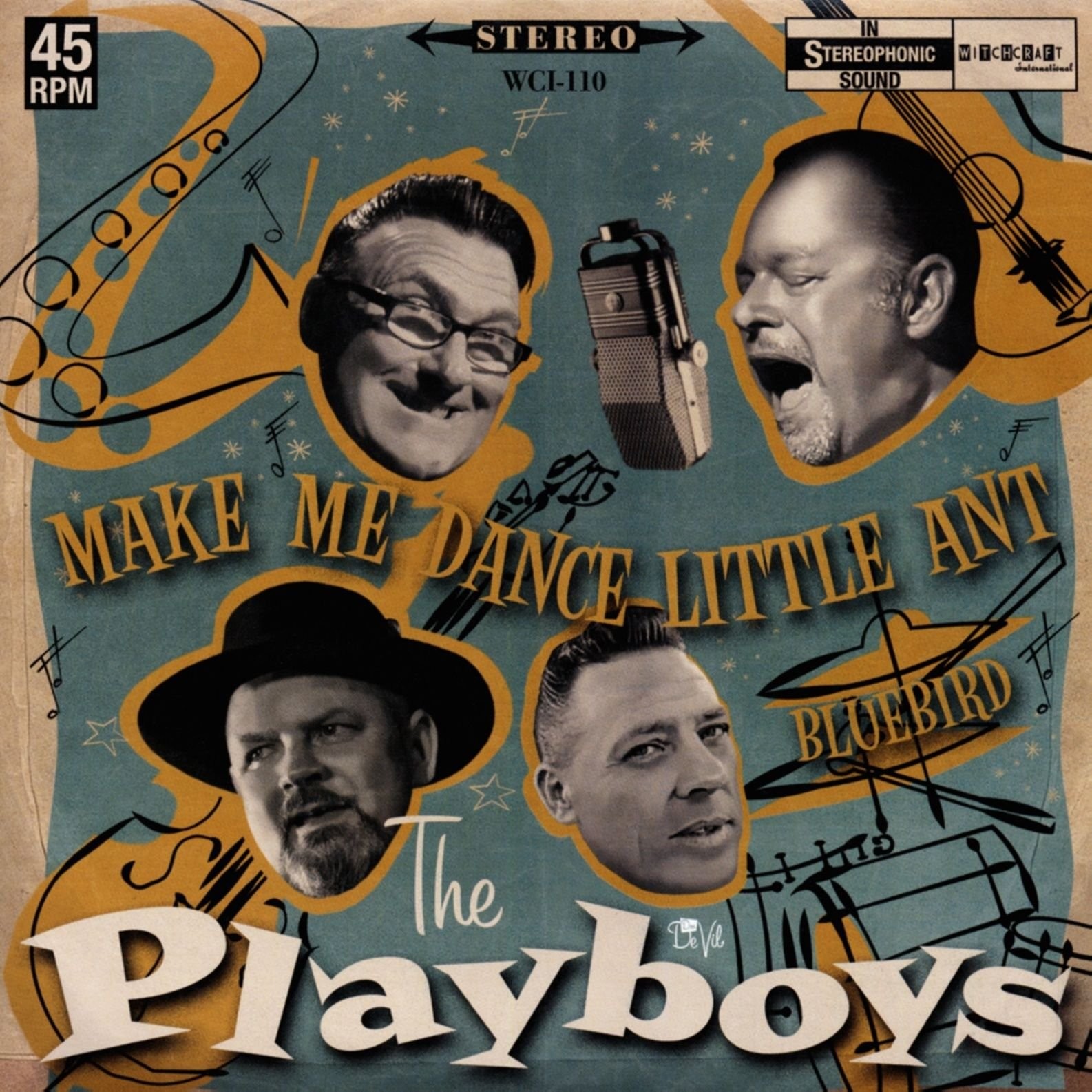 the Playboys Заставляют меня танцевать, Маленький муравей/Синяя птица (винил) (ИМПОРТ ИЗ Великобритании)