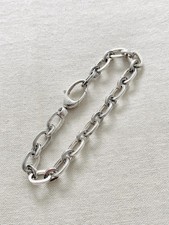 Gucci 925 Silver Chain Bracelet (17cm)