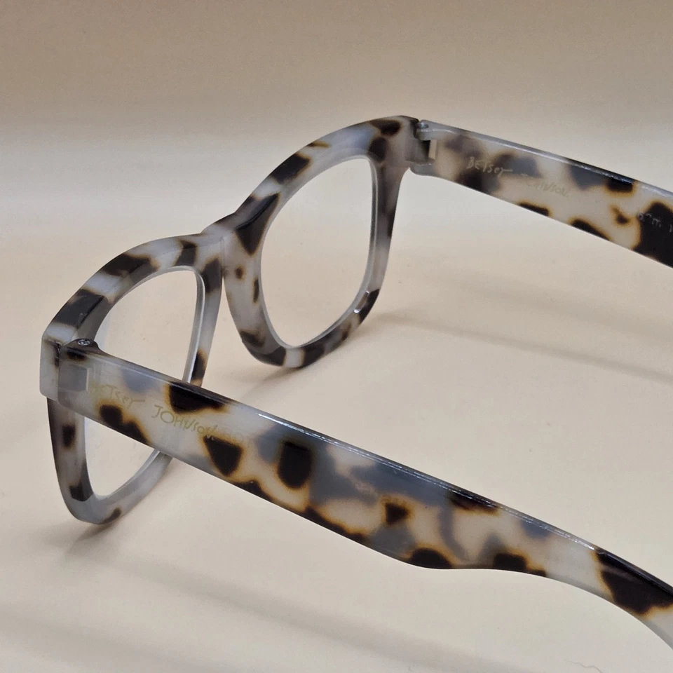 Betsey Johnson 眼镜框 MS0622 VMP2008 女式棕色玳瑁全边 — 第 2/4 张图片