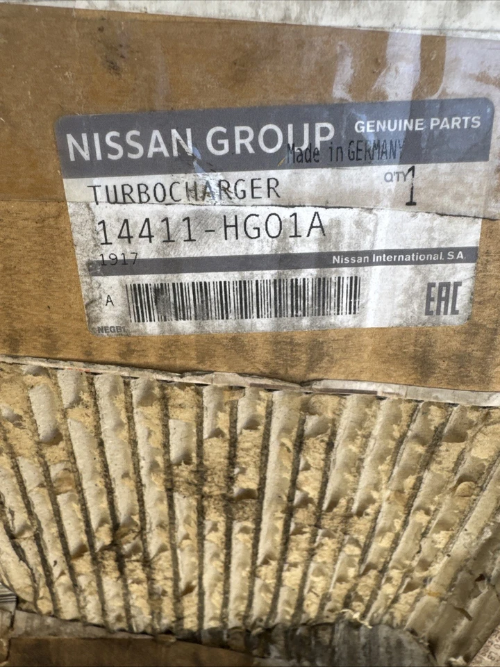 Turbocompresor Infinity Q60 | OEM Infiniti 14411-HG01A | Se adapta a 2017 2018 Foto 3 de 3