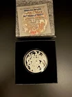 2022 2022'Master of Reality #22 Silver Shield 1 oz .999 Silver Round Proof w/COA