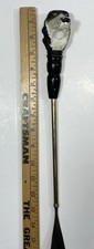 Cocker Spaniel Shoe Horn 18  Vintage Functional/Decorative Black White