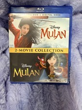 Mulan 2-Movie Collection (Blu-ray + DVD) Walt Disney Very Good - No Digital Code