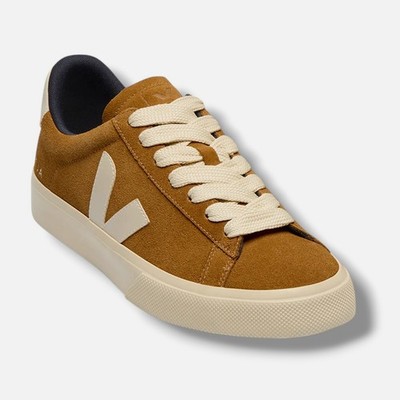 Veja Women's Brown Campo Bold Suede Low-Top Sneakers Shoes Size 8