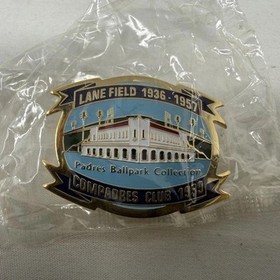 San Diego Padres Lane Field Pin Button One Size Multi-Color MLB Baseball